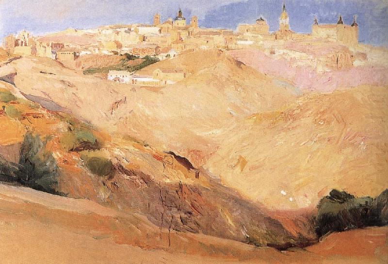 Toledo Landscape, Joaquin Sorolla